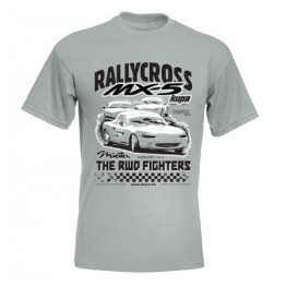 Mazda MX-5 Rallycross kupás póló, cink 